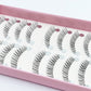 False Eyelashes 10 Pairs