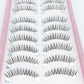 False Eyelashes 10 Pairs