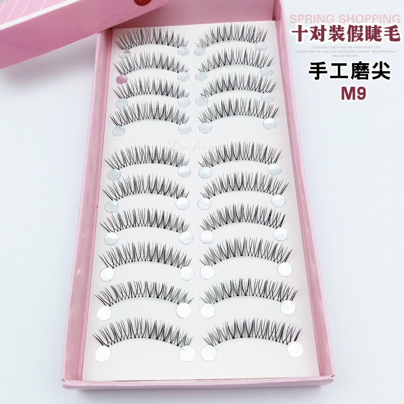 False Eyelashes 10 Pairs
