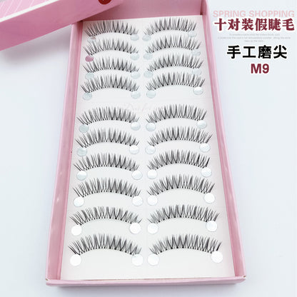 False Eyelashes 10 Pairs