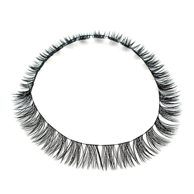 3D Fluffy Cluster False Lashes Premade Volume Fans Individual Eyelash Segmented Lashes Natural Fake Lash Extensions