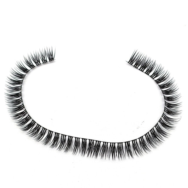 3D Fluffy Cluster False Lashes Premade Volume Fans Individual Eyelash Segmented Lashes Natural Fake Lash Extensions