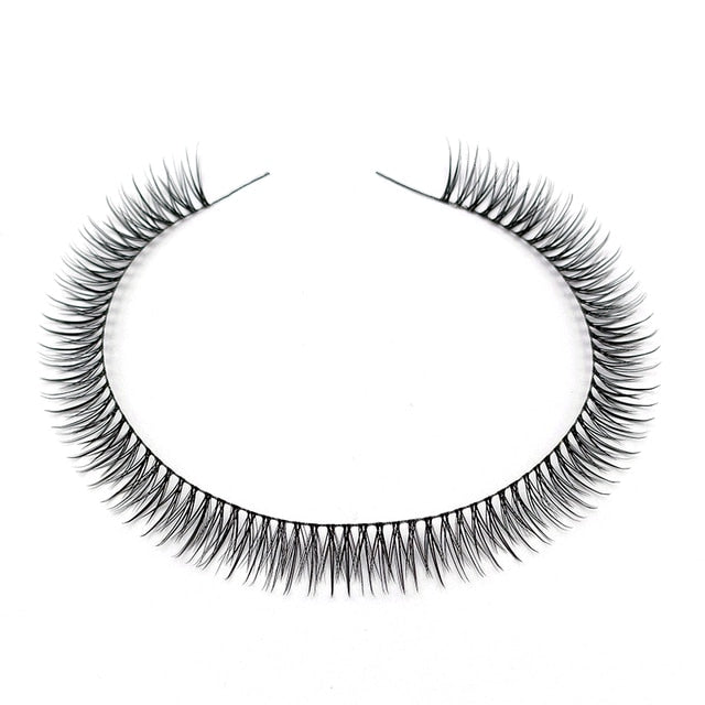 3D Fluffy Cluster False Lashes Premade Volume Fans Individual Eyelash Segmented Lashes Natural Fake Lash Extensions